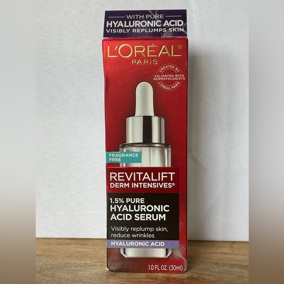 L'Oreal Skincare Loreal Hyaluronic Acid Dermatologist Approved